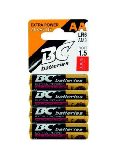 BC Extra Power Ceruza Tartós Alkáli Elem AA (LR6) B4