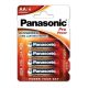 Panasonic Pro power AA Tartós ceruza LR6 B4