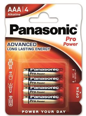 Panasonic Pro power AAA Tartós mikro ceruza B4