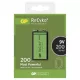 GP Ni-Mh Recyko + akku 9V 200 mAh bl1