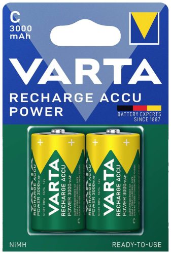 Varta Recharge Accu Power akkumulátor C Baby 3000mAa B2