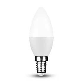 BC LED Izzó 6W E14 C35 Gyertya Fényforrás 6500K