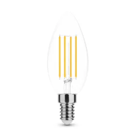   Trixline Led Filament dekor izzó C35 5W E14 Gyertya fényforrás 2700K