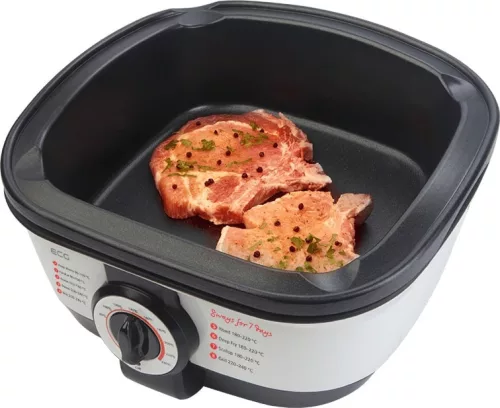 ECG MH 158 többfunkciós főzőedény, 8 az 1-ben, 2.9L, 80-240°C, 1500W, tapadásmen