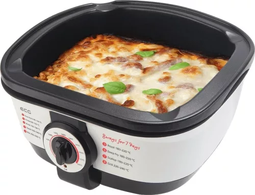 ECG MH 158 többfunkciós főzőedény, 8 az 1-ben, 2.9L, 80-240°C, 1500W, tapadásmen