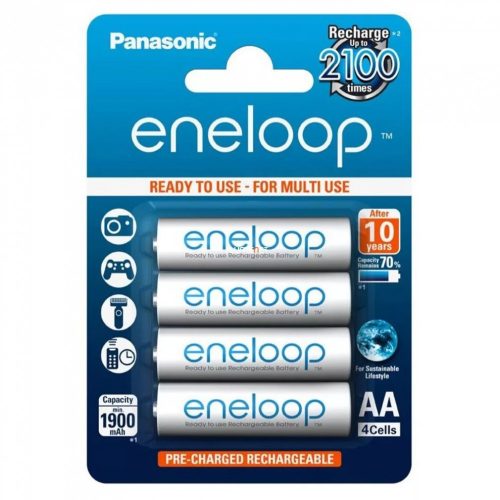 Eneloop akkumulátor AA ceruza Ni-Mh HR6 1900 mAh B4