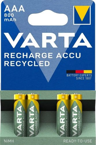 VARTA akkumulátor R2U mikro AAA longlife HR03 800mAh B4