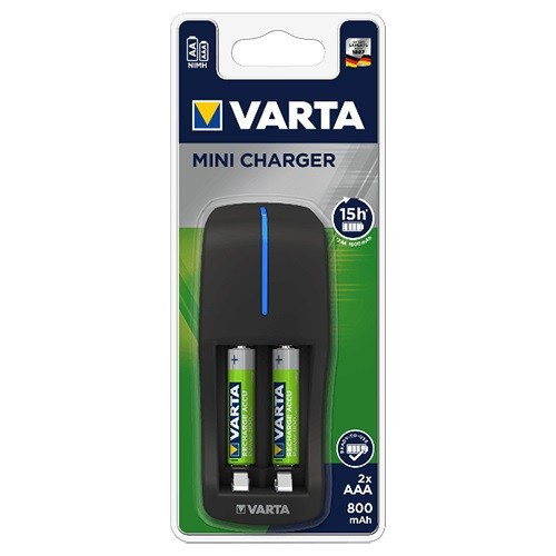 Varta Akkutöltő + 2 x 800 mAh akkumulátor