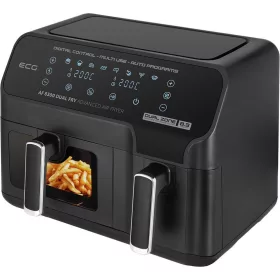   Air fryer Forró levegős dupla kosaras sütő XXL 8,3L 2700W 2 főzőzóna dual zone