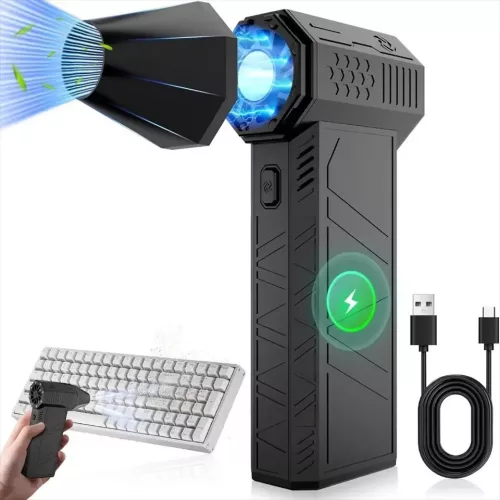 Eros légfúvó kézi Mini Turbo Ventilátor 130000 RPM Légsebesség 52m/s