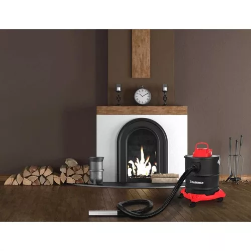 Hőálló hamuporszívó dupla szűrőrendszerrel 20 literes tartállyal 1600W + ajándék