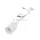 E27 foglalat 17 cm kábellel és sorkapoccsal, fehér, 250V, 2A, PBT ház