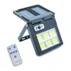 Dupla napelemes LED reflektor mozgásérzékelővel és távirányítóval, 3 üzemmód