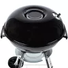 Grill Master faszenes kerti grill fedéllel - mobil, kerekes kivitel extra tároló