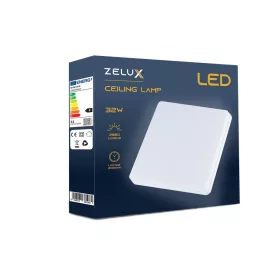 Zelux led panel 32W felszerelhető négyzet alakú 6000K