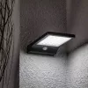 Szolár falilámpa - napelemes, mozgásérzékelős, kültéri LED világítás