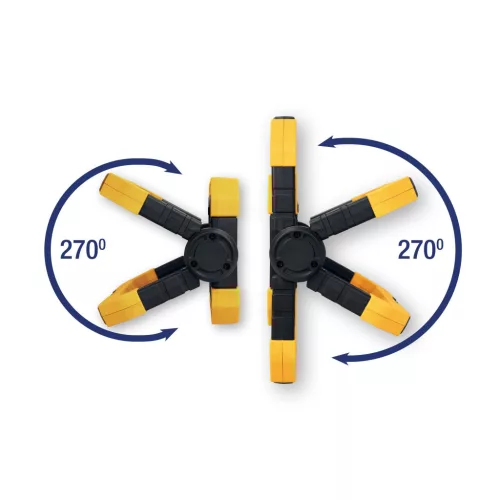 LED munkalámpa hordozható 10W 900lm IP44 5000mAh