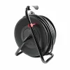 Technik ipari kábeldob 50m, 4 aljzat, 16A, IP44, kábel H07RN-F 3x1,5mm2