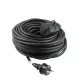 Kültéri hosszabbító kábel 20m - EU dugvilla és aljzat, IP44, H07RN-F 3x1,5mm2