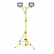 Állványos LED reflektor szett 2x30W, 13200 lm, 4000K, IP65, állítható tripod