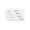 LED slim lámpa kapcsolóval 10W, 60 cm, 1200 lm, 4000K, IP20 mennyezeti LED lámpa