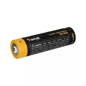   18650 Li-ion akkumulátor 3400 mAh, 3.7V, védett, button top újratölthető elem