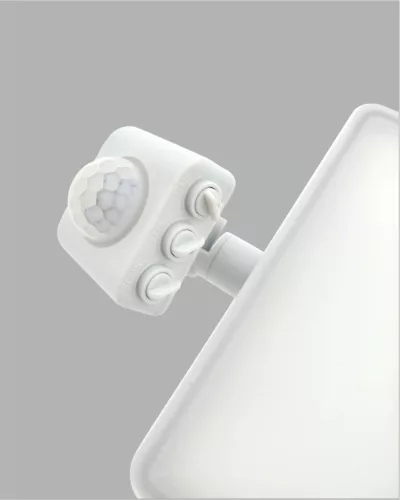LED reflektor mozgásérzékelővel 20W, 3CCT (3000K-6500K), IP65, kültéri lámpa