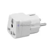 Univerzális utazó travel adapter, 10A, 250V, Schuko csatlakozóval