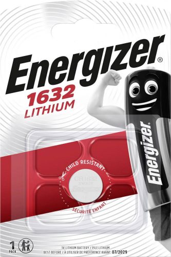 Energizer CR1632 Lithium Gombelem 3V B1