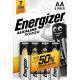 Energizer Alkaline Power Alkáli Tartós Ceruza Elem AA LR6 B4