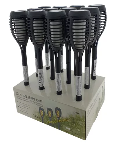 LED Szolár Kerti Lámpa TRIXLINE TR 615 - Lánghatással