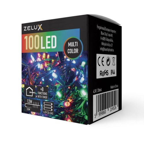 Zelux 100 Led 12m Karácsonyi Világítás MC