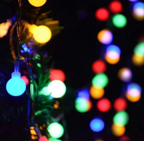 Zelux 72 Led Balls Karácsonyi Világítás 7m MC