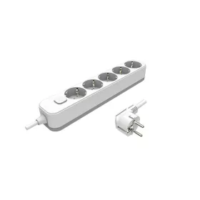 Zelux Elosztó 5 utas Foglalat kapcsolóval 2m