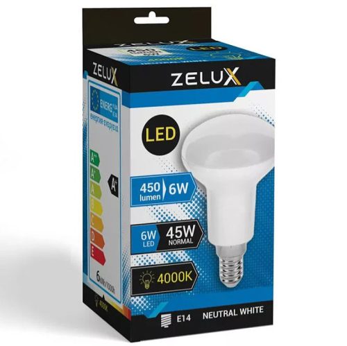 Zelux Led R50 7W E14 4000K