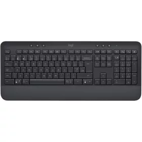   Logitech Billentyűzet - K650 (Vezeték nélküli, Bluetooth, magyar, fekete)
