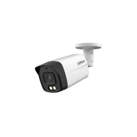   Dahua Analóg csőkamera - HAC-HFW1200TLM-IL-A (DualLight, 2MP, 3,6mm, kültéri, IR+LED40m, ICR, IP67, mikrofon, műanyag)