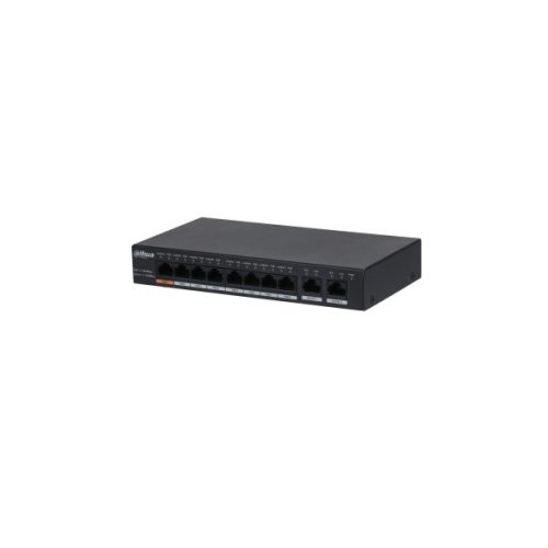 Dahua PoE switch - PFS3010-8GT-96 (8x 1Gbps PoE + 2x 1Gbps port, 96W)