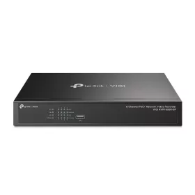   TP-link NVR rögzítő - NVR1008H-8P (8 csatorna, 8 PoE+ port; H265+, 8MP, HDMI, VGA, 2xUSB, 1x Sata(max10TB), audio)