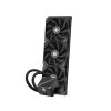 ID-Cooling CPU Water Cooler - DASHFLOW 360 BASIC BLACK (25dB; max. 140,16 m3/h; 3x12cm, fehér)