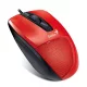 Genius Egér - DX-150X (Vezetékes, 1000 DPI, 3 gomb, USB, piros)