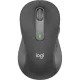 Logitech Egér - M650 L Nagy Balkezes (Vezeték nélküli, Bluetooth, Optikai, 2000 DPI, grafitszürke)