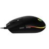 Logitech Egér - G102 Lightsync (Vezetékes, Gaming, Optikai, USB, 8000 DPI, fekete)