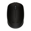 Logitech Egér - M171 (Vezeték nélküli, Optikai, 3 gomb, 2,4 GHz, fekete-szürke)