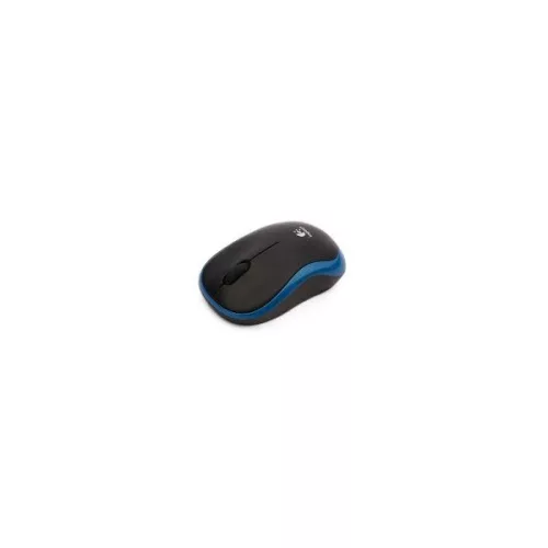 Logitech Egér - M185 (Vezeték nélküli, Optikai, Notebook, 1000 DPI, kék)