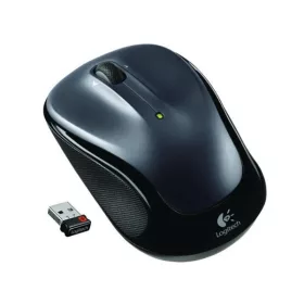   Logitech Egér - M325 (Vezeték nélküli, Optikai, 1000 DPI, Notebook, sötét szürke)