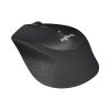 Logitech Egér - M330 SILENT PLUS (Vezeték nélküli, Optikai, 1000 DPI, USB, fekete)