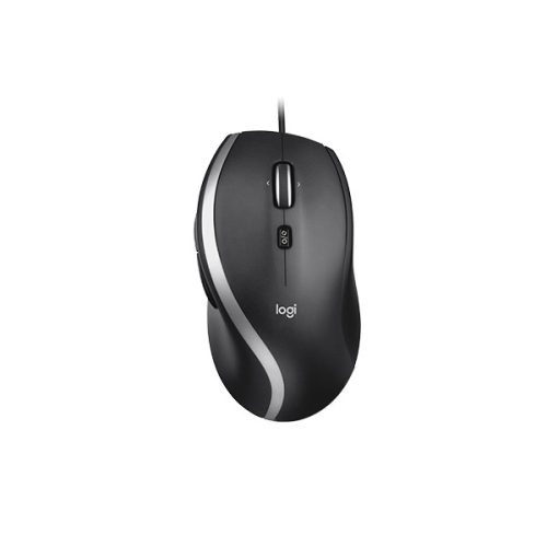 Logitech Egér - M500S ( Vezetékes, Optikai, Fekete, USB, 4000dpi)