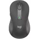 Logitech Egér - M650 Közepes (Vezeték nélküli, Bluetooth, Optikai, 2000 DPI, szürke)