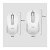 Logitech Egér - M650 L Nagy (Vezeték nélküli, Bluetooth, Optikai, 2000 DPI, fehér)